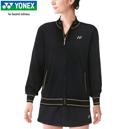 ヨネックス YONEX レディース テニスウェア ジャケット ウィメンズセーター ブラック 37000 007