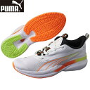 ★在庫限り★ ★セールsale 34〜49%OFF★ プーマ PUMA メンズ レディース ランニングシューズ ハイパードライブプロフォーム スピード ホワイト/ブラック/オレンジ 378381 09(4)