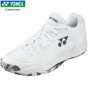 ★クリアランス★★お得★ ★セールsale 42～43％OFF★ ヨネックス YONEX メンズ テニスシューズ パワークッションフュージョンレブ5MGC オムニ クレー 砂入り人工芝 ホワイト SHTF5MGC 011