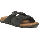 `R Chaco fB[X T_ [_E U[XCh LOWDOWN LEATHER SLIDE ubN JCH109412