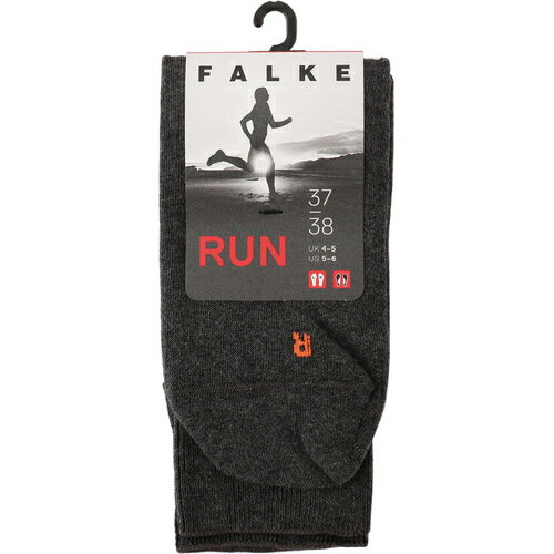 ファルケ FALKE レディース ラン ソックス RUN SOCKS ダークグレー #16605 3970