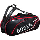 ゴーセン GOSEN ラケットバッグPro レッド BA23PR 27