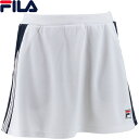 フィラ FILA レディース スコート ホワイト VL7508 01