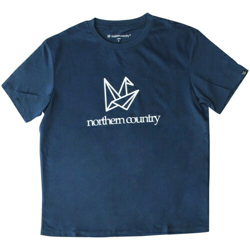 ★セールsale 13％OFF★ ノーザンカントリー Northern Country メンズ 半袖Tシャツ Tシャツ 半袖 吸汗速乾 SHORT SLEEVE TSHIRTS ネイビー TR-1306 NV