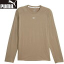 ★在庫限り★ ★セールsale 10〜51%OFF★ プーマ PUMA メンズ RUN GRAPHIC LS Tシャツ ヘイゼルナッツ 524618 82