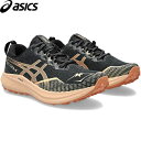 アシックス asics レディース トレイルランニングシューズ フジ ライト 4 FUJI LITE 4 ブラック/テラコッタ 1012B514 1