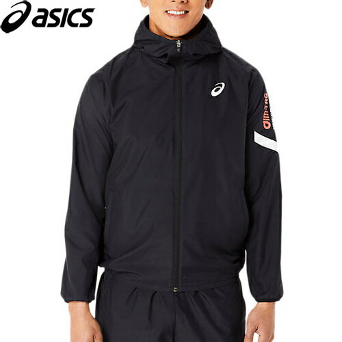 ★セールsale 31%OFF★ 21～38％OFF★ アシックス asics メンズ トレーニングウェア ジャケット A-I-M 裏メッシュウインドブレーカーフーディー パフォーマンスブラック 2031E256 001