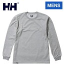 ヘリーハンセン Tシャツ メンズ ヘリーハンセン HELLY HANSEN メンズ 長袖Tシャツ ロングスリーブ HHアングラーティー L/S HHAngler Tee ミックスグレー HG32263 Z