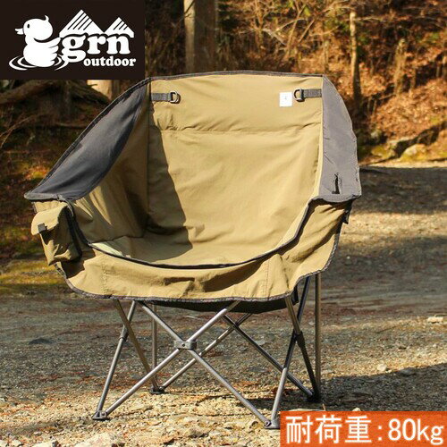 ジーアールエヌ アウトドア grn outdoor ロクヨンクロス シングルソファーチェア 60/40CLOTH SINGLE SOFA CHAIR オリーブ GO3402F