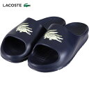 ラコステ LACOSTE メンズ サンダル CROCO 2.0 EVO 123 1 CMA ネイビー/オフホワイト 45CMA0005 J18