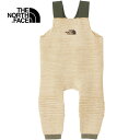 ザ・ノース・フェイス ノースフェイス ロンパース ベビー クレイドルコットンオーバーオール B Cradle Cotton Overall オートミール NTB62211 OM