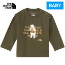 ザ・ノース・フェイス ノースフェイス トレーナー ベビー ロングスリーブシレトコトコティー B L/S Shiretoko Toko Tee ニュートープ NTB82332ST NT トップス キッズ 男の子 女の子 男児 女児