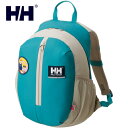 ヘリーハンセン HELLY HANSEN キッズ リュックサック スカルスティンパック15 K Skarstind Pack 15 オーロラグリーン HYJ92300 AG