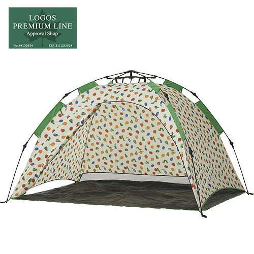 11日迄■お得なクーポン配布中■ロゴス LOGOS キャンプ はらぺこあおむし Q-top フルシェード テント 86009001