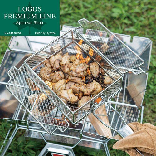 ロゴス LOGOS コンロ用 炭火もも焼き器 81062150のサムネイル