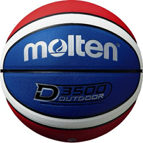 ボール モルテン molten バスケットボール D3500 青×赤×白 B7D3500 C