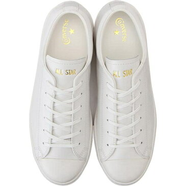 ★セール 10%OFF★コンバース CONVERSE メンズ レディース スニーカー レザー オールスター クップ OX LEATHER ALL STAR COUPE OX ホワイト 31301810