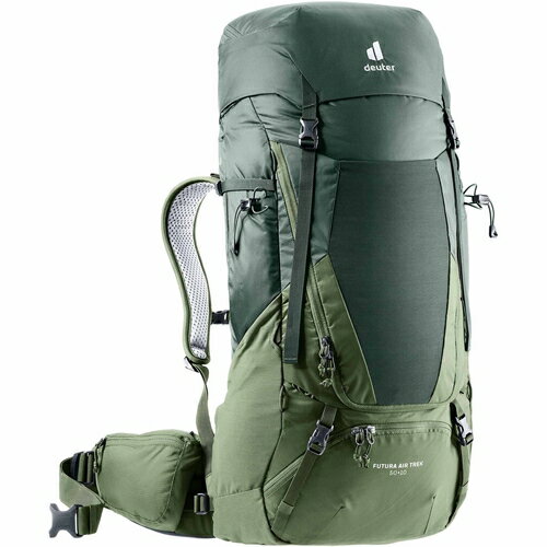 ドイター deuter メンズ レディース バックパック フューチュラ Air Trek 50 ＋ 10 アイビー×カーキ D3402121 2237