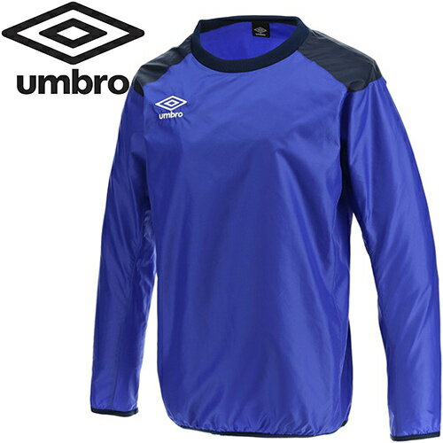 ウエア アンブロ umbro キッズ サッカー ウェア ウインドアップピステトップ ブルー×ネイビー UBA4040J BUNV