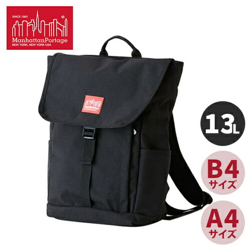 ޥϥåݡơ Manhattan Portage åå 亮ȥ SQ Хåѥå JR Washington SQ Backpack JR ֥å MP1220JR