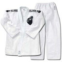 アルマ ALMA メンズ レディース 格闘技 海外製柔術着 上下セット 白帯付 白 JU2-A2-WH WH