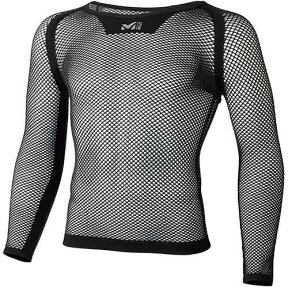 ミレー MILLET メンズ アンダーウェア ドライナミック メッシュ 3/4 スリーブ クルー DRYNAMIC MESH 3/4 SLEEVE CREW ブラックノワール MIV01356 0247