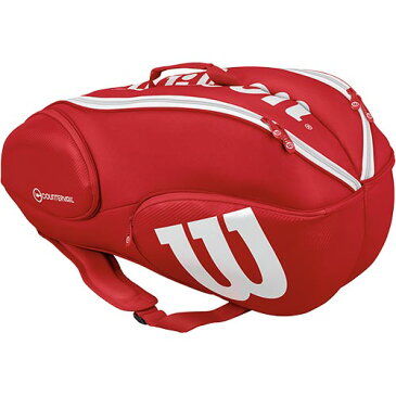 ウイルソン Wilson テニス バッグ バンクーバー VANCOUVER 9 PACK RDWH レッド/ホワイト WRZ840709