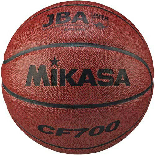 ミカサ MIKASA キッズ 日本バスケットボール協会検定球 人工皮革 茶 CF700