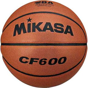 ミカサ MIKASA バスケットボール 検定球6号人工皮革 茶 CF600