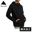 バートン BURTON キッズ スノーボードウェア ジャケット クラウン ウェザープルーフ フルジップ フリース Crown Weatherproof Full-Zip Fleece トゥルーブラック 221211 00001