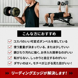 リーディングエッジLEADINGEDGEアーミーダンベル10kg×2個セットグリーンダンベルセットLE-AD210/LEDB-10AG*2