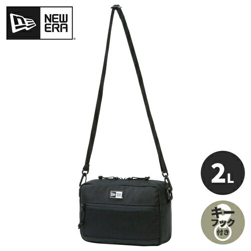 ニューエラ NEW ERA ショルダーバッグ ショルダーポーチ ラージ 2L Soulder Pouch Large ブラック 12325635