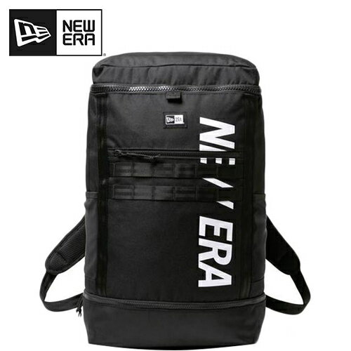 ニューエラ NEW ERA バックパック ボックスパック ラージ 46L プリントロゴ ブラック 12674103