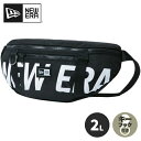 ニューエラ ウエストポーチ メンズ ニューエラ NEW ERA ウエストバッグ ウェストバッグ WAIST BAG ブラック×ホワイト 11901462