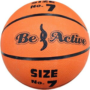 ビーアクティブ Be Active ゴムバスケットボール 7号 BA-5144