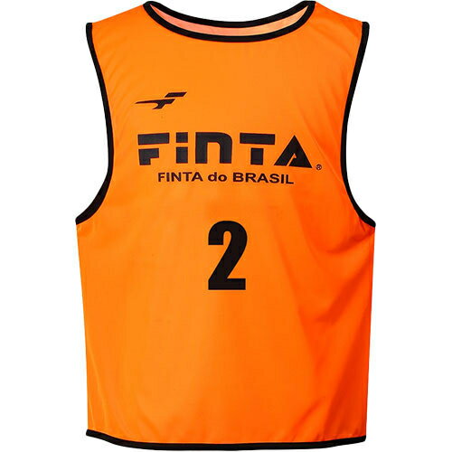 フィンタ FINTA キッズ ゲームベスト ビブス 10枚セット オレンジ FT6555通販 サッカー 用品 セール
