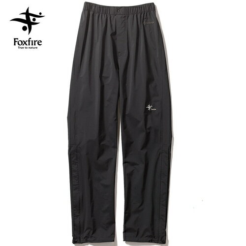 フォックスファイヤー Foxfire レディース レインウェア W・クレストクライマーパンツ W・Crest Climber Pants ブラック 7411035 025