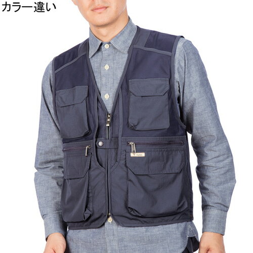 フォックスファイヤー Foxfire メンズ DEO.メッシュベスト Deo Mesh Vest カーキ 5610732 010 2