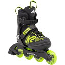 ★セールsale 40~42%OFF★ ケーツー K2 キッズ インラインスケート レイダー RAIDER ブラックライム I220200101