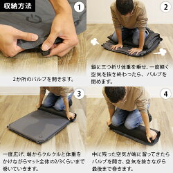 クイックキャンプQUICKCAMP車中泊マット8cm極厚シングルサイズ2枚セットグレーQC-CM8.0*2エアーインフレーターマットアウトドア用寝具