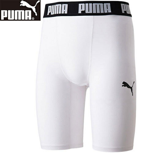 プーマ PUMA キッズ コンプレッションウェア コンプレッション ショートタイツ インナーウェア プーマホワイト 656334 04