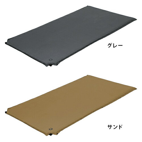 ★1日まで!クーポン配布中★クイックキャンプ QUICKCAMP アウトドア ベッド 車中泊マット 8cm セミダブル グレー QC-CMW8.0 GY