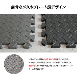 リーディングエッジLEADINGEDGEEVAジョイントマット大判60cm厚み1.2cm6枚セット約1.8×1.2m床保護ジョイントマットグレーLE-GMT06キッズ