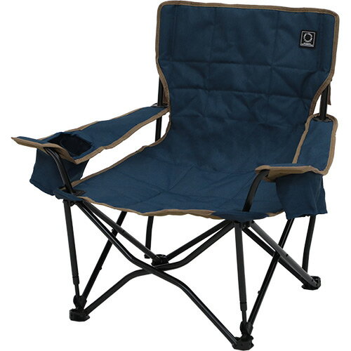 11日迄■お得なクーポン配布中■クイックキャンプ QUICKCAMP ×ベイフロー BAYFLOW 収束式ローチェア 928595 一人用 ドリンクホルダー付 いす アウトドア キャンプ