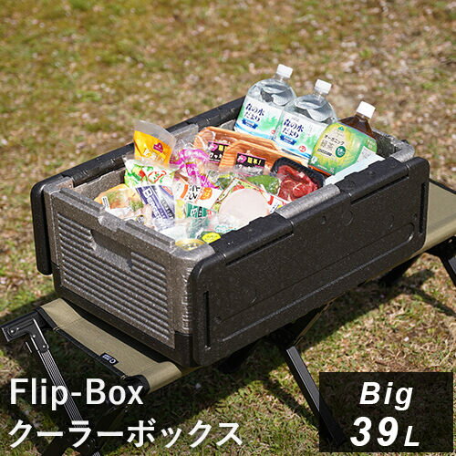 フリップボックス Flip-Box ビッグ 折りたたみ クーラーボックス 大型 39L