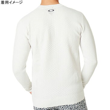 オークリー OAKLEY メンズ スカルシニュアスセータークルー Skull Sinuous Sweater Crew ホワイト 461793JP