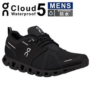 オン On メンズ レディース ランニングシューズ クラウド ウォータープルーフ Cloud Waterproof オールブラック 59.98842