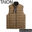  TAION  ǥ ߥܥС֥٥ DOWNBOAREVERSIBLE VEST 饤ȥ֥饦ߥ֥å TAION-R002MB