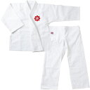 九櫻 KUSAKURA キッズ 総合格闘技 日本拳法衣 上下セット・帯付き S2号 白 RNS2