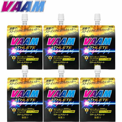 ヴァーム VAAM ヴァームアスリートゼリー パイナップル風味 6本パック×2セット 12本入り 180g/1本 2650008